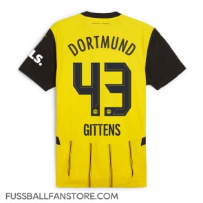 Borussia Dortmund Jamie Bynoe-Gittens #43 Replik Heimtrikot 2024-25 Kurzarm